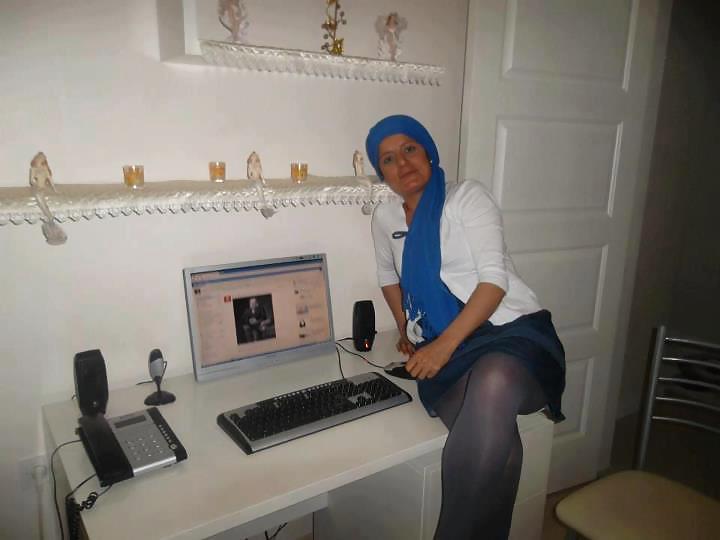 Arab Musulman Turc Hijab Turban-porter #16245058