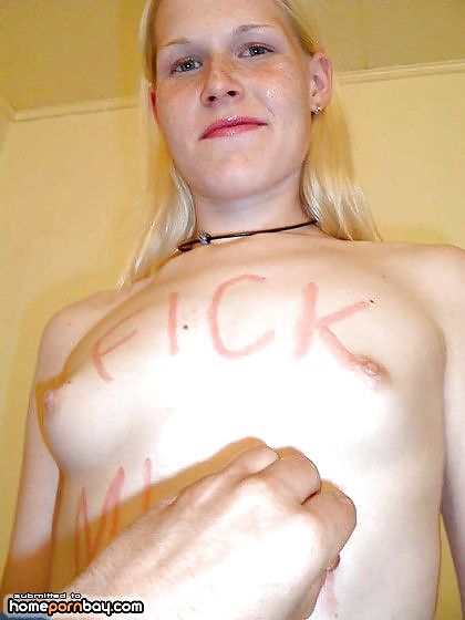German blonde GF is nude #16031261