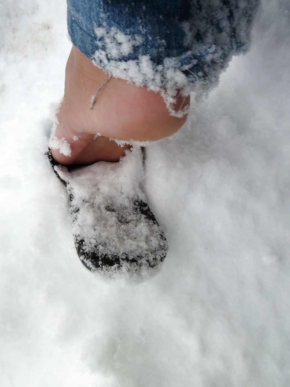 Feet in snow #6267247