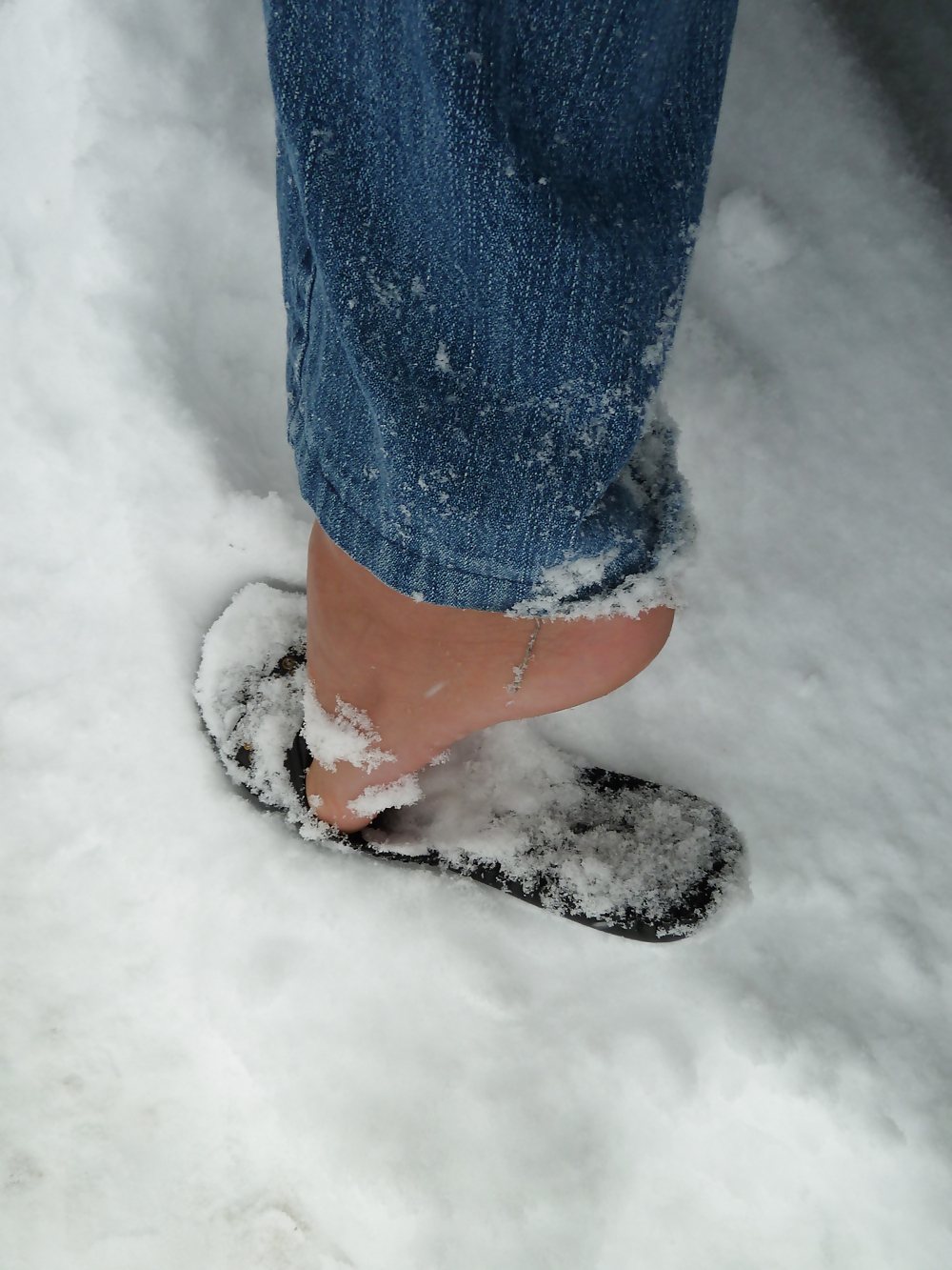 Feet in snow #6267290