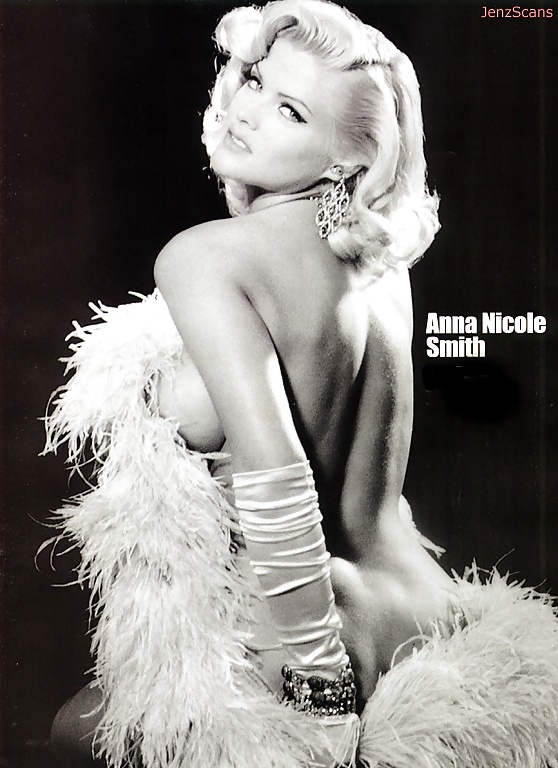 Anna nicole smith - guess jeans model (black & white)
 #15439133