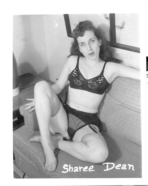 Bas Vintage, Culottes Et Chatte #17805893