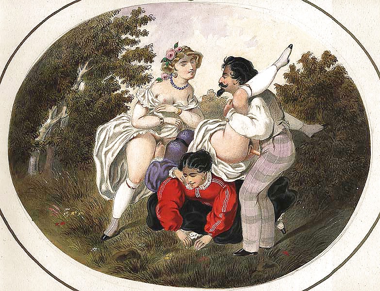 Gezeichnet Ero Und Porno Kunst 38 - Künstler Nn (3) C. 1820 #10687532