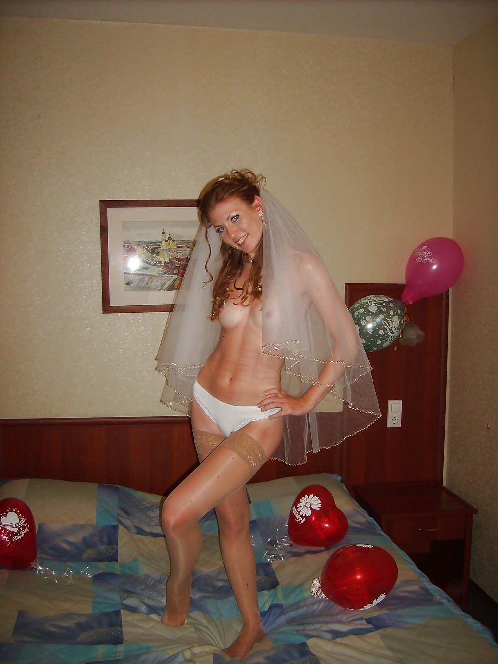 Redhead on wedding night  #4234078