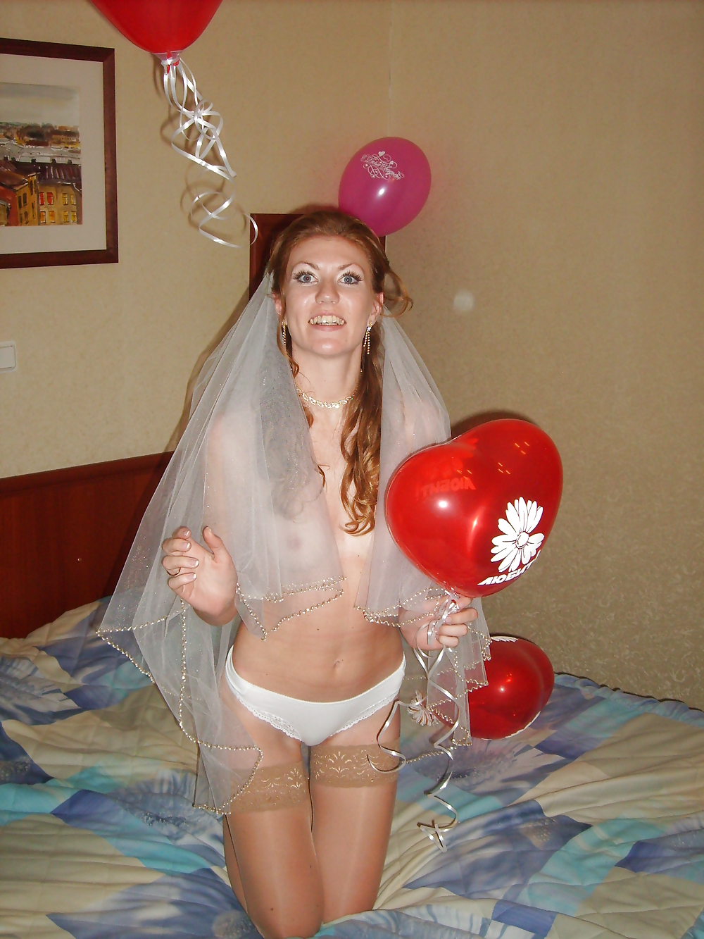 Redhead on wedding night  #4234172