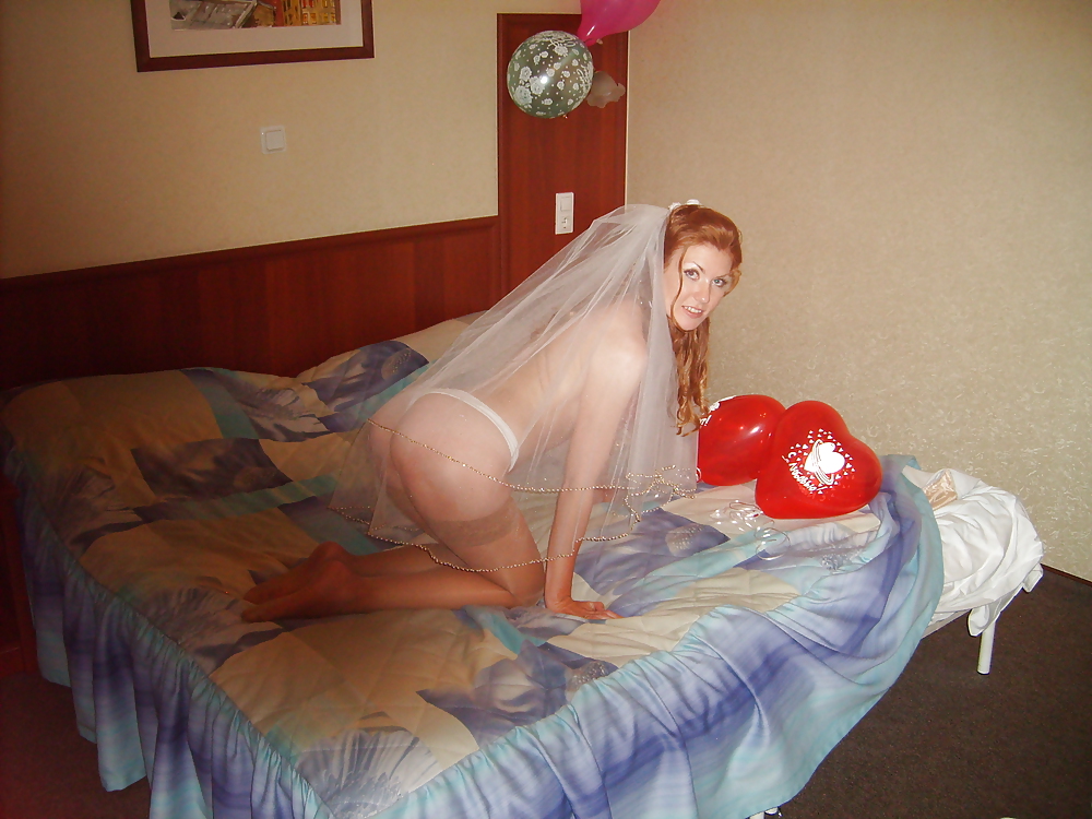 Redhead on wedding night  #4234210