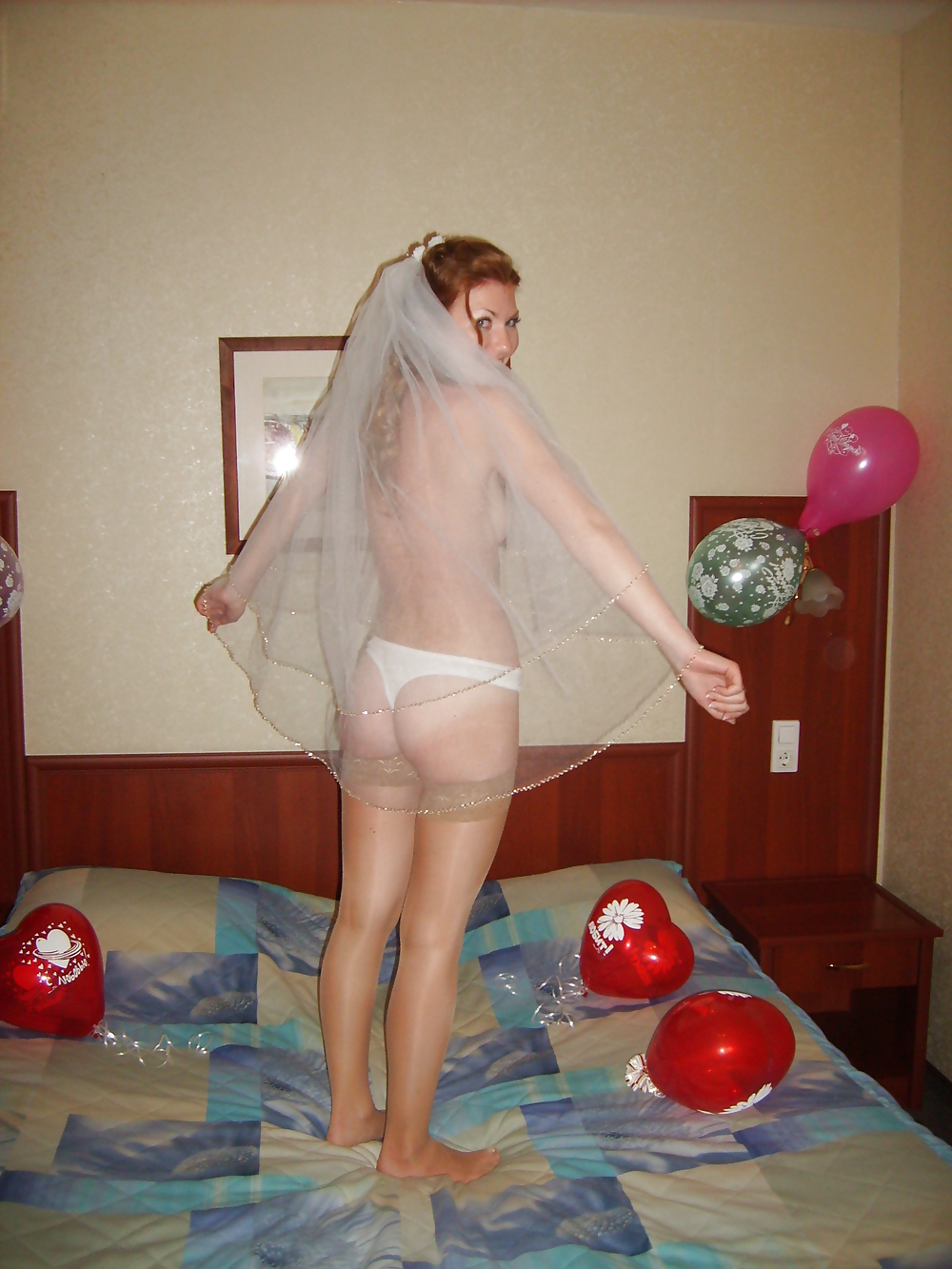 Redhead on wedding night  #4234241