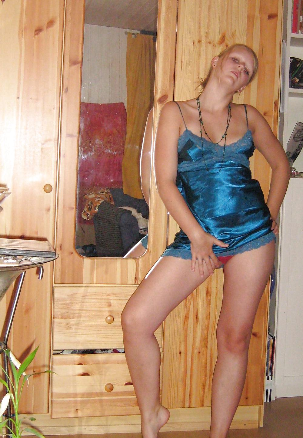 Adorable miniature teen strips staunch for you #9505282