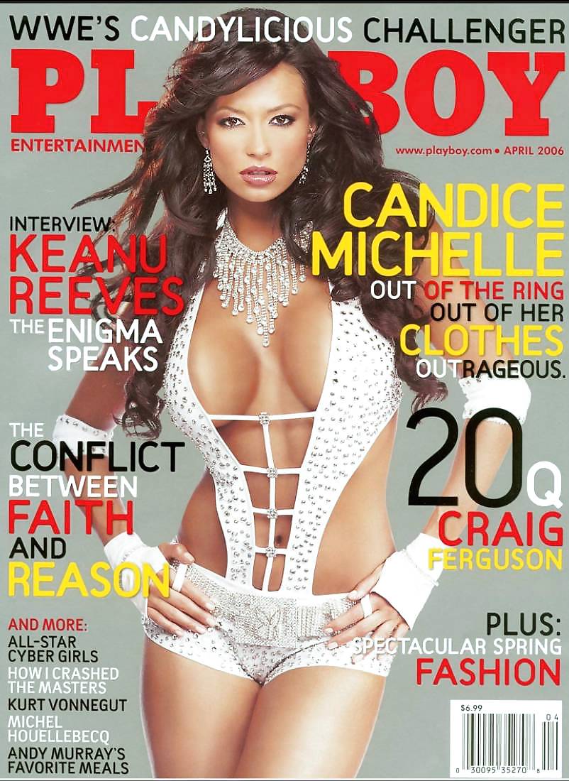 Candice Michelle Playboy Magazine, April 2006 Issue  #4364335