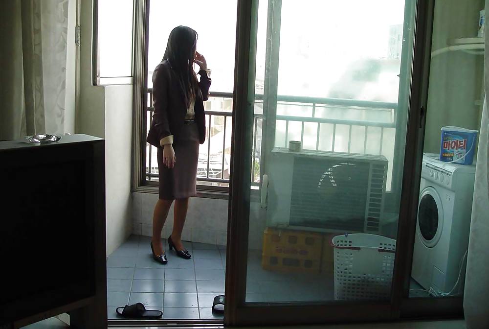 Korean office girl nude in public #12070414