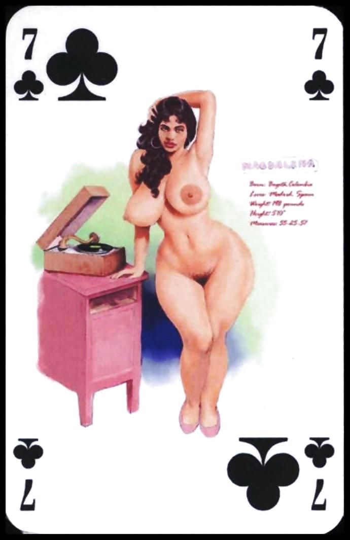 Erotische Spielkarten 5 - Bbw 1 C. 1995 Für Matura-Liebhaber #12128302