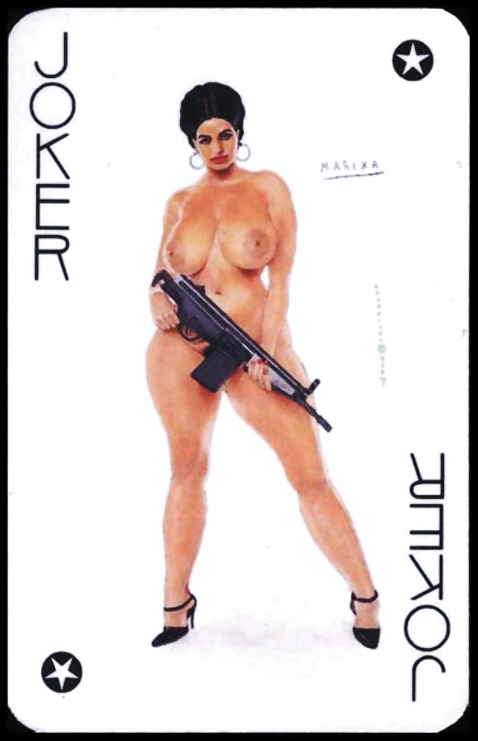Carte da gioco erotiche 5 - bbw 1 c. 1995 per matura-amante
 #12128359