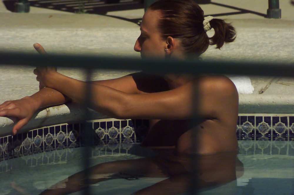 Nude by the Pool #3590623
