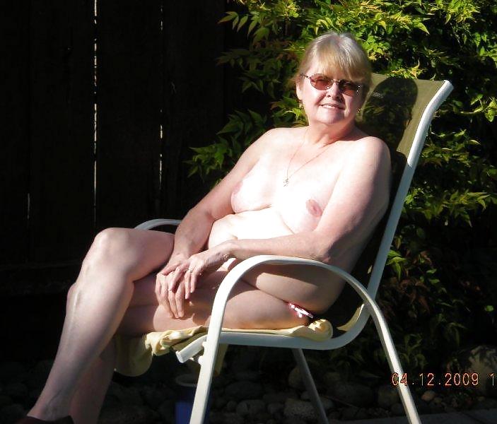 Older women sunbathing 2. #4130678