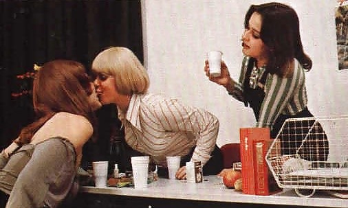 Classic Lesbian Group Office Party #13447884