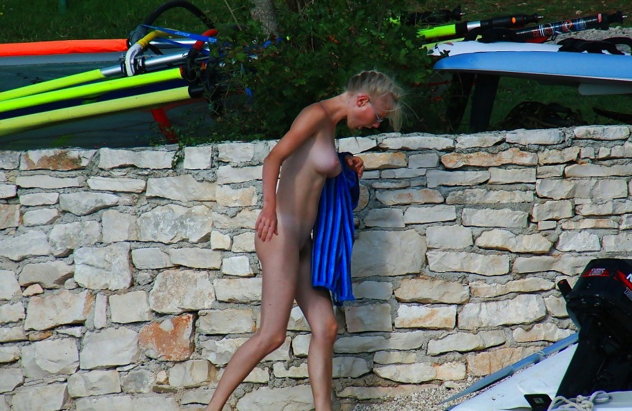 Danish Teen on nudist Beach #10623603