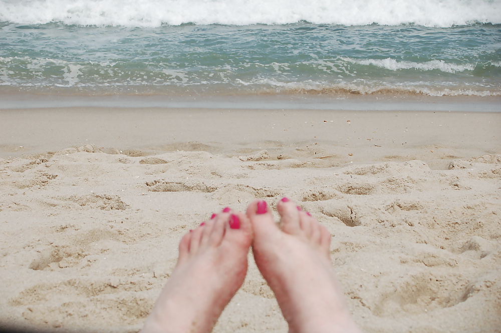 Ms Rouge Blanc Et Beau (pieds) #5044133