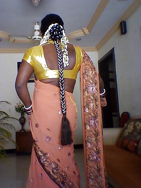 インドのサリーを着た私
 #15659766