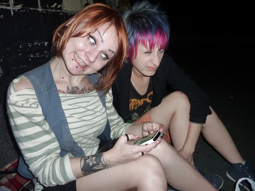 Punk Lesbische Mädchen #18113304