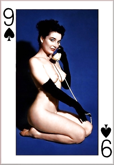 Erotic Playing Cards 8 - Sexy Vintage Girls for Jedermann #10050412