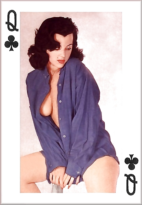 Erotic Playing Cards 8 - Sexy Vintage Girls for Jedermann #10050496
