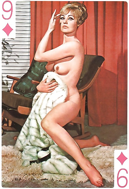 Erotic Playing Cards 8 - Sexy Vintage Girls for Jedermann #10050508