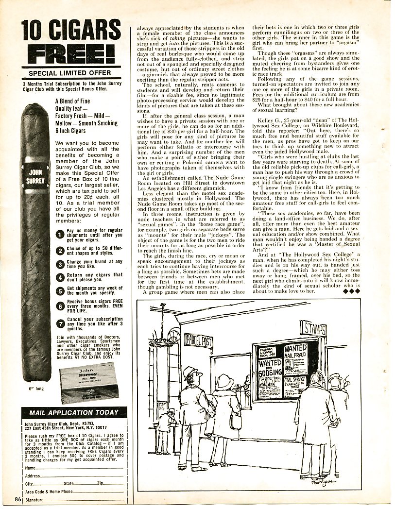 Vintage Magazines Stag - 1975 August #2131656