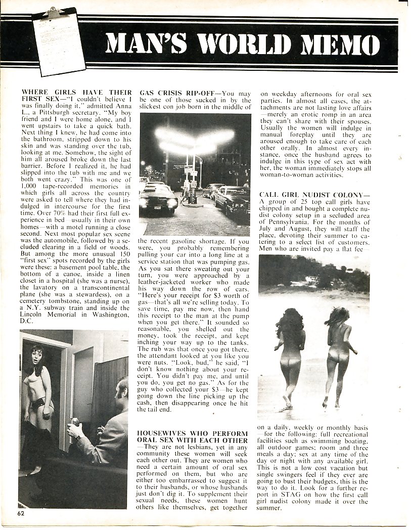Vintage Magazines Stag - 1975 August #2132473