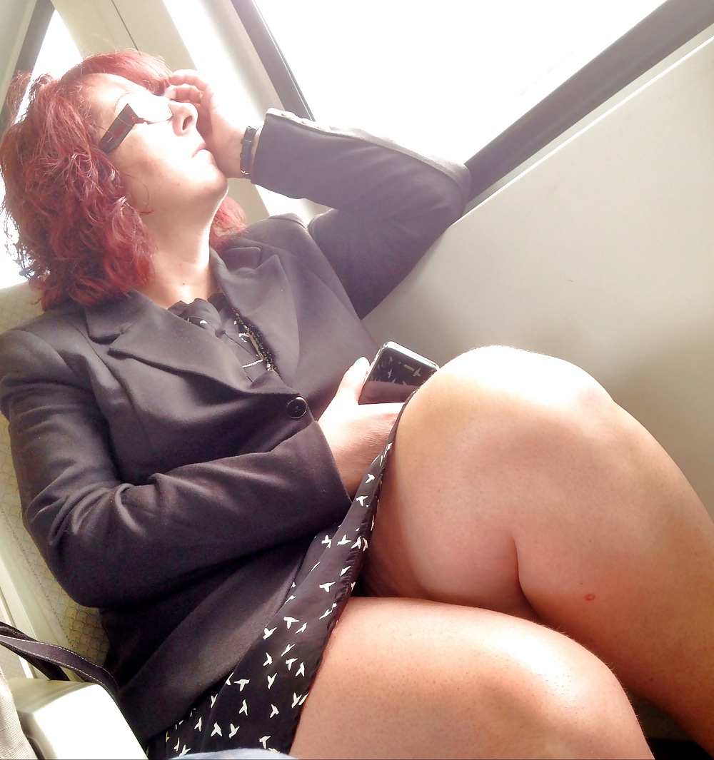 Married on train, think legs and beautiful face #21936477