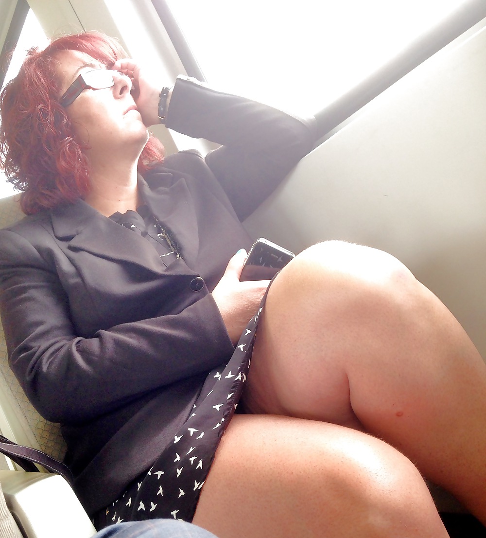 Married on train, think legs and beautiful face #21936497