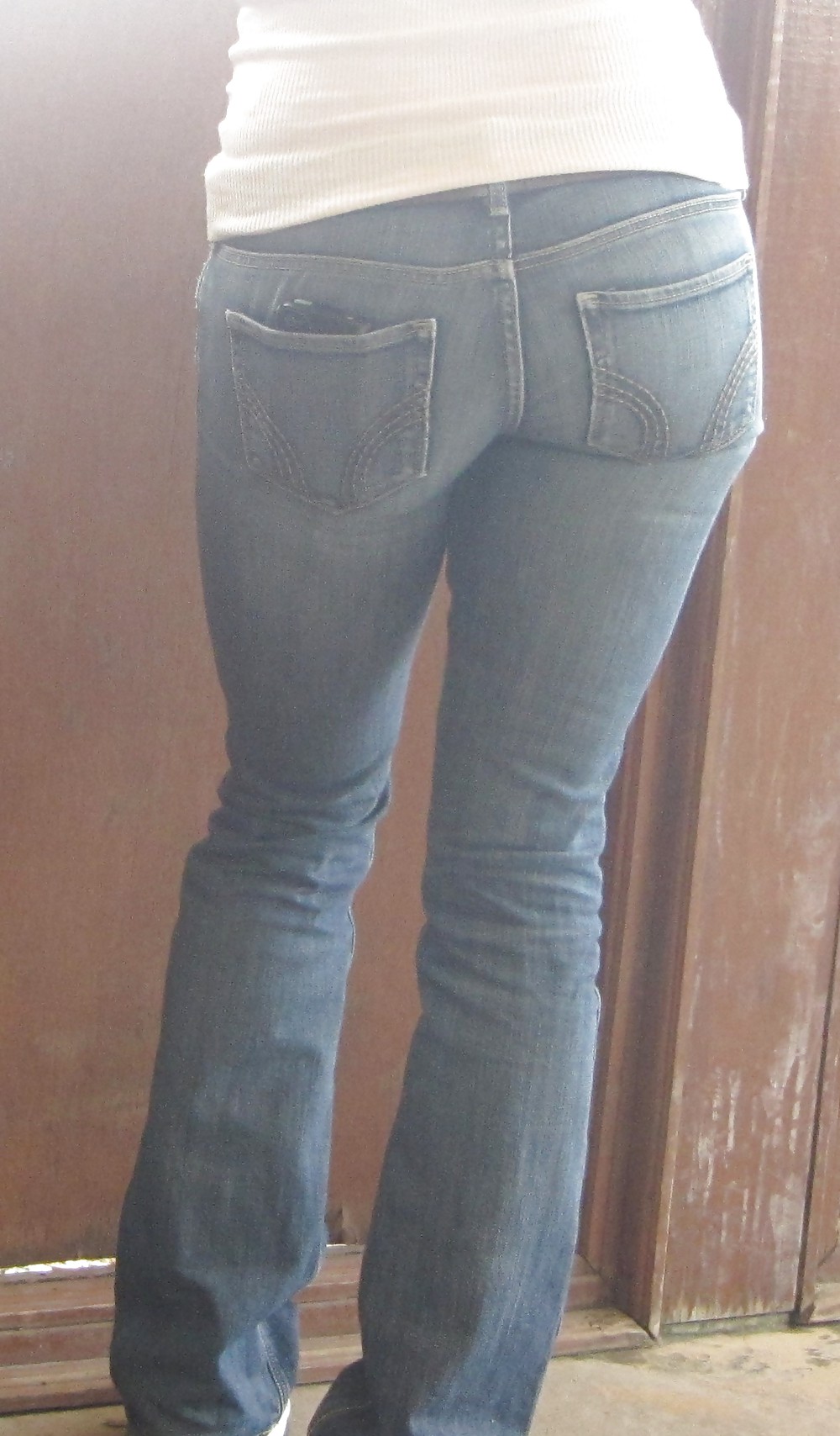 Jeans stretti: bel culo
 #12928809