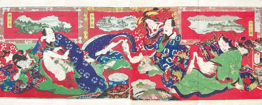 Art Shunga Japonais 4 - Utagawa Kunisada #6240899