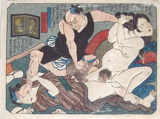 Art Shunga Japonais 4 - Utagawa Kunisada #6240988