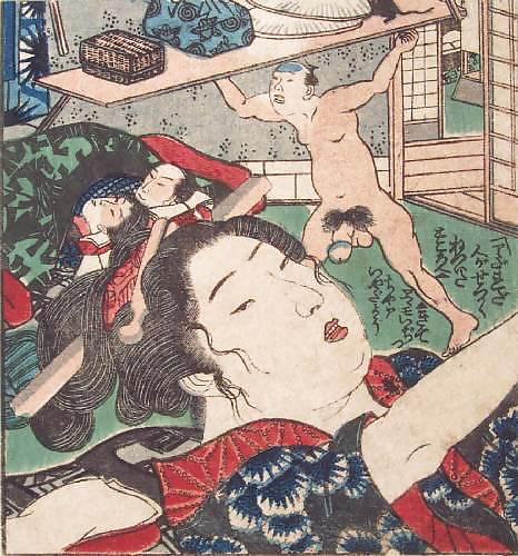 Japanese Shunga Art 4 - Utagawa Kunisada #6241050