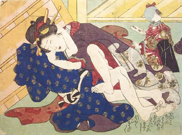 Art Shunga Japonais 4 - Utagawa Kunisada #6241076