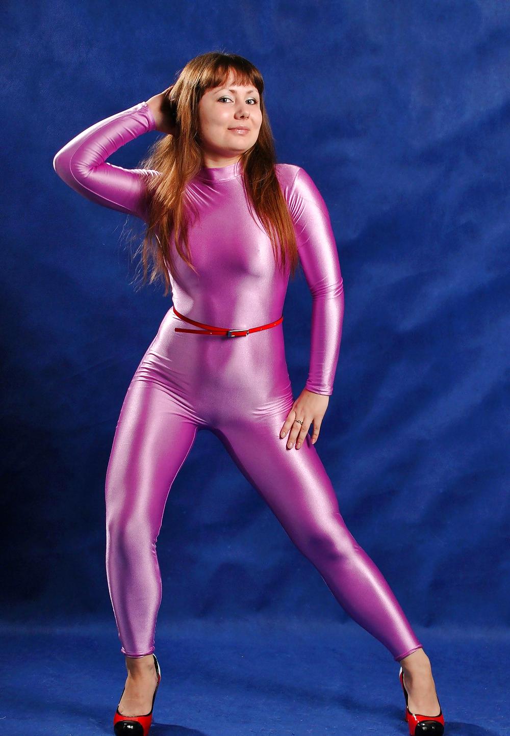 Pink catsuit #8098047