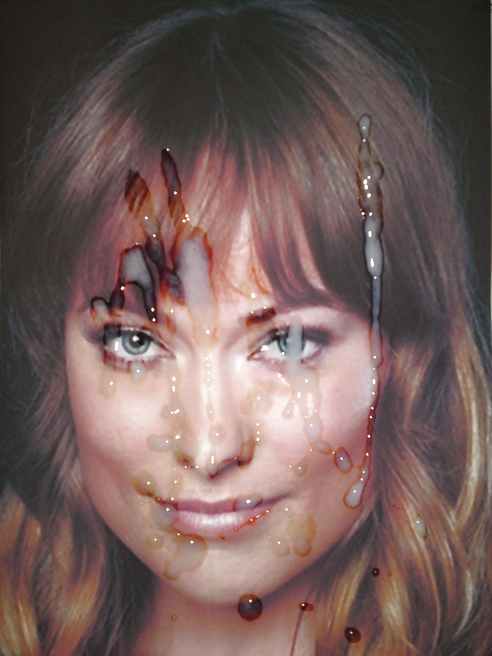Olivia wilde get a lot of cum in her yummy face by sblighter
 #6801237