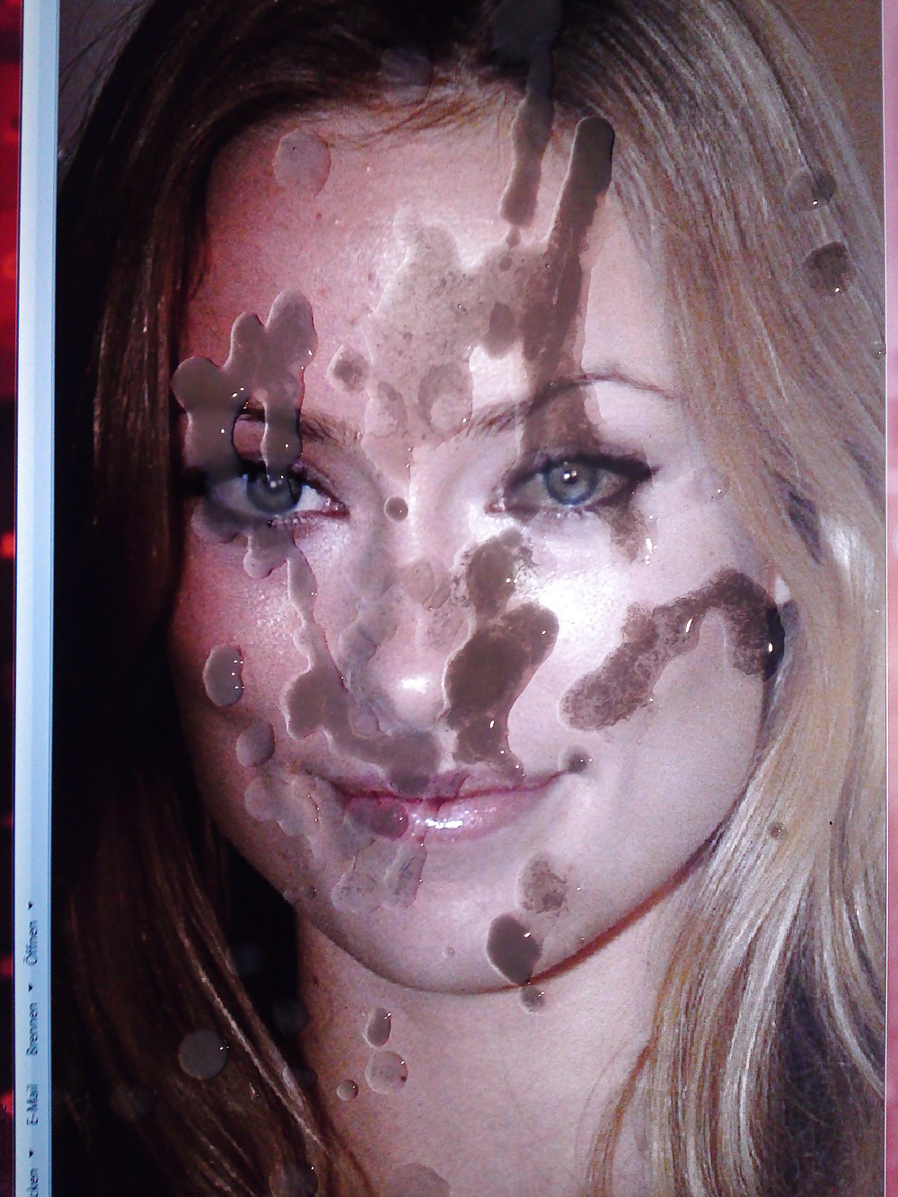 Olivia wilde get a lot of cum in her yummy face by sblighter
 #6801308