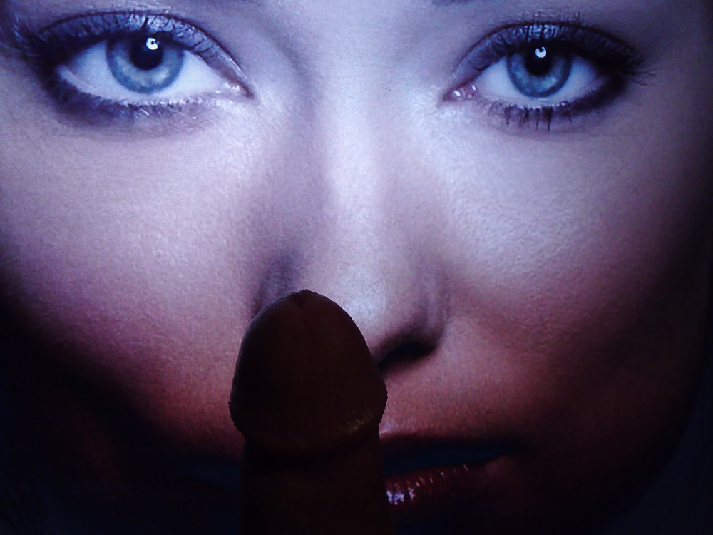 OLIVIA WILDE Get a lot of Cum in her Yummy Face by SBLIGHTER #6801316