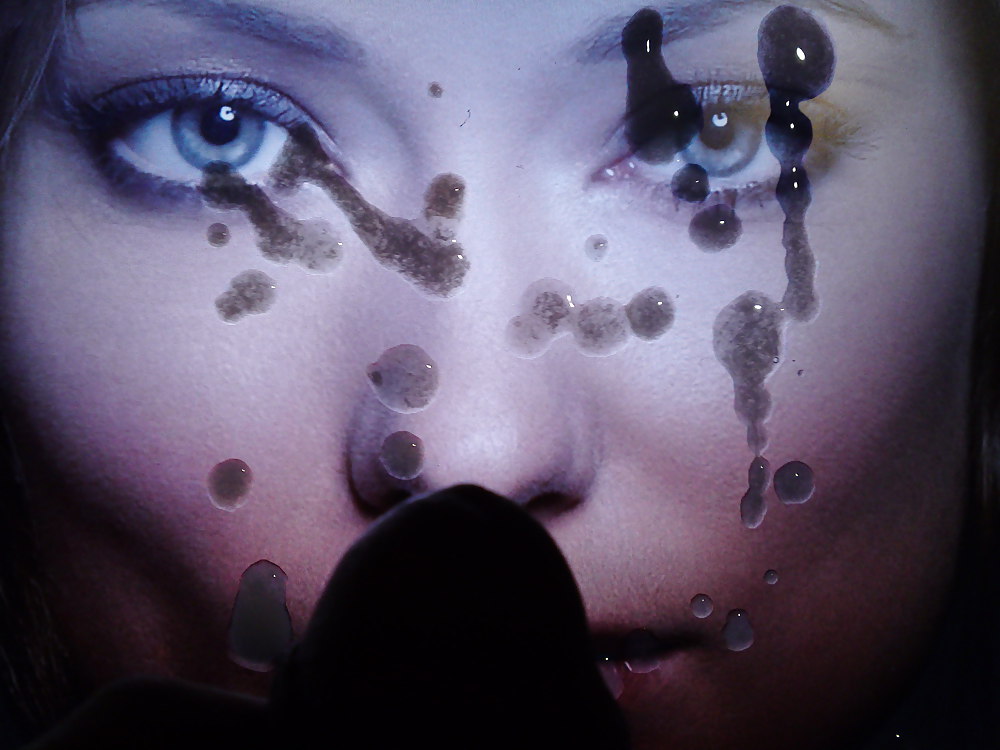 OLIVIA WILDE Get a lot of Cum in her Yummy Face by SBLIGHTER #6801377