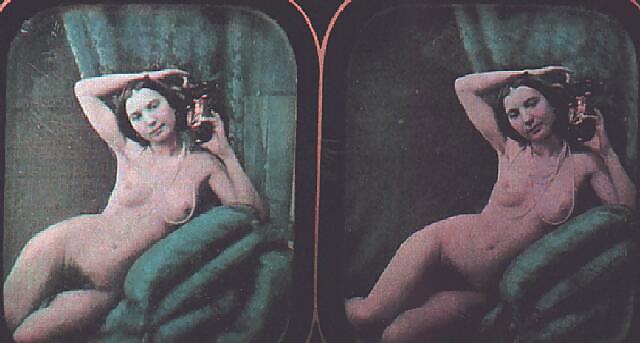 Nudi stereoscopici vintage
 #7393083