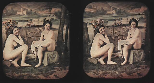 Nudi stereoscopici vintage
 #7393143