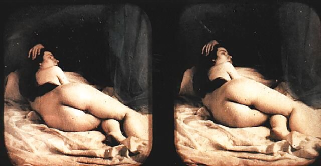 Nudi stereoscopici vintage
 #7393203
