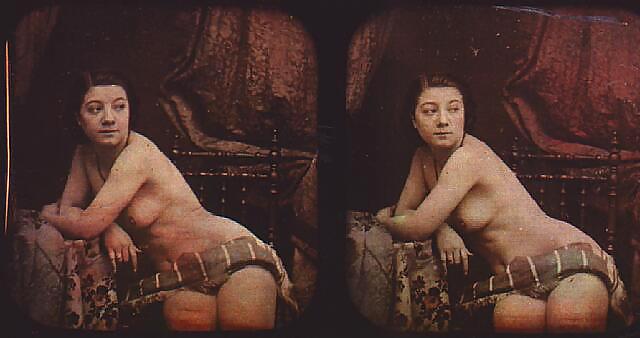 Desnudos estereoscópicos vintage
 #7393548