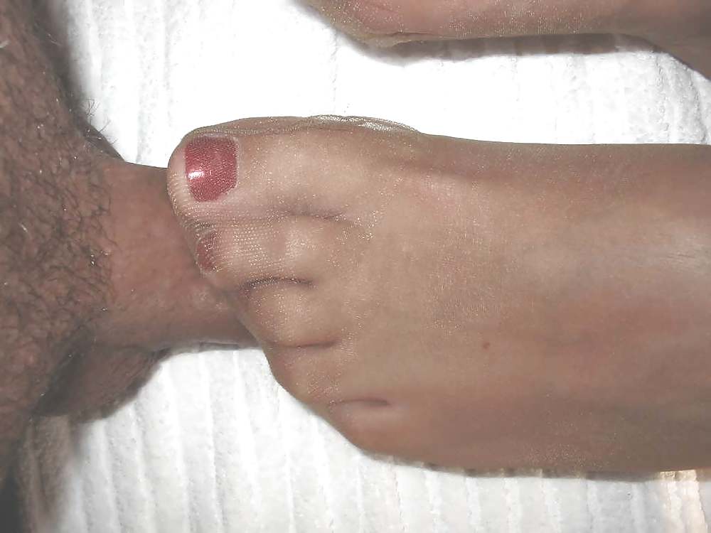 Sexy pies de nylon
 #14521791