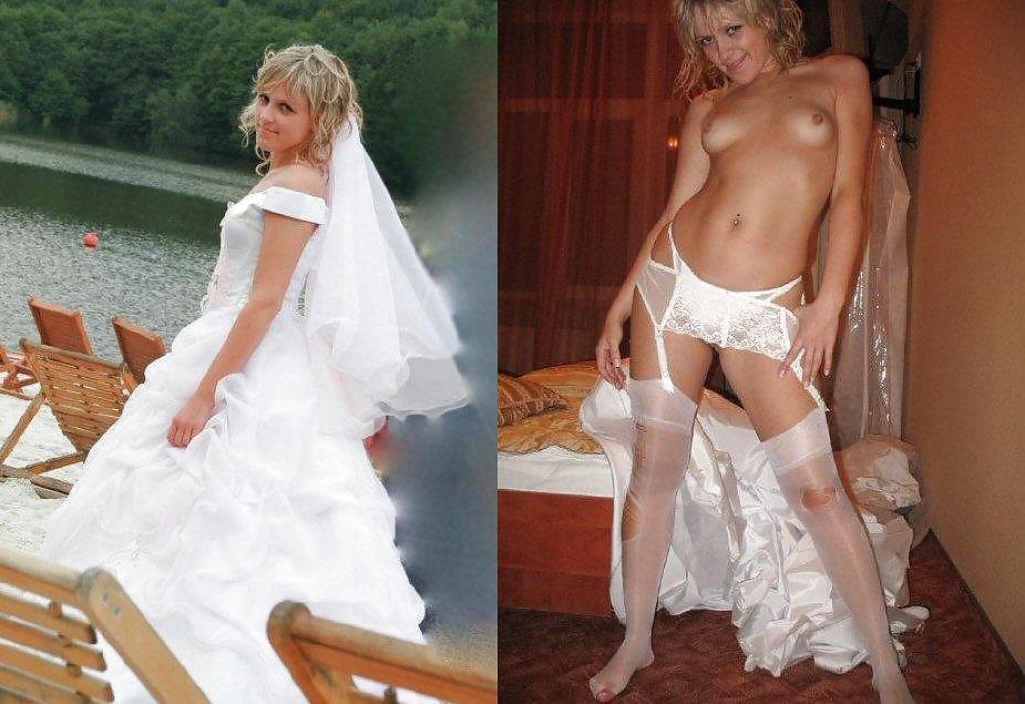 Real amateur novias - vestido y desvestido 2
 #3301482