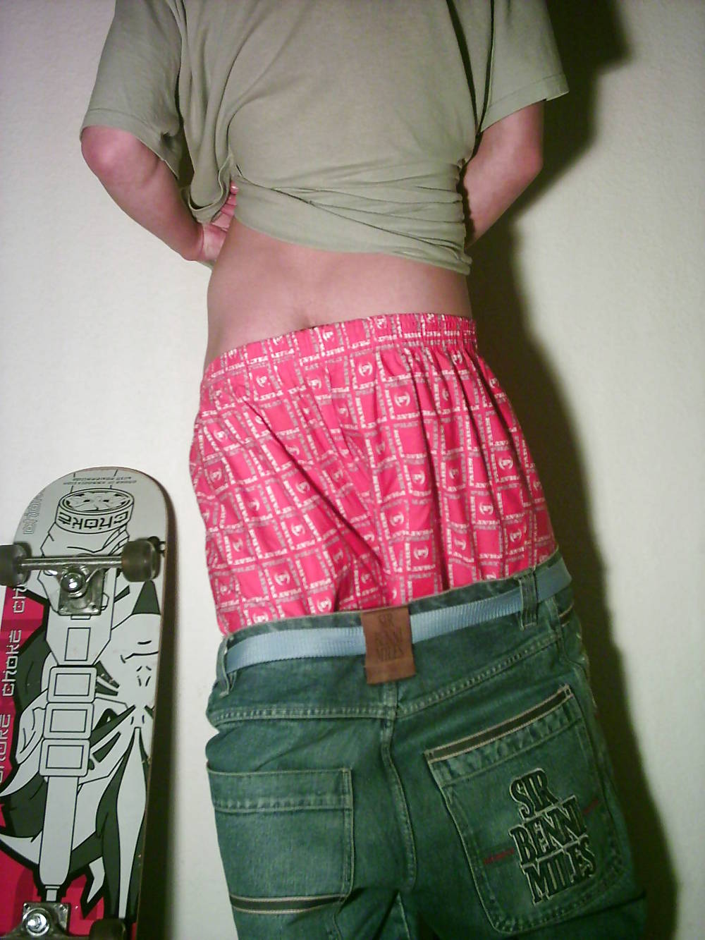 Ich in Geiler Boxershort Skater boy #4577902