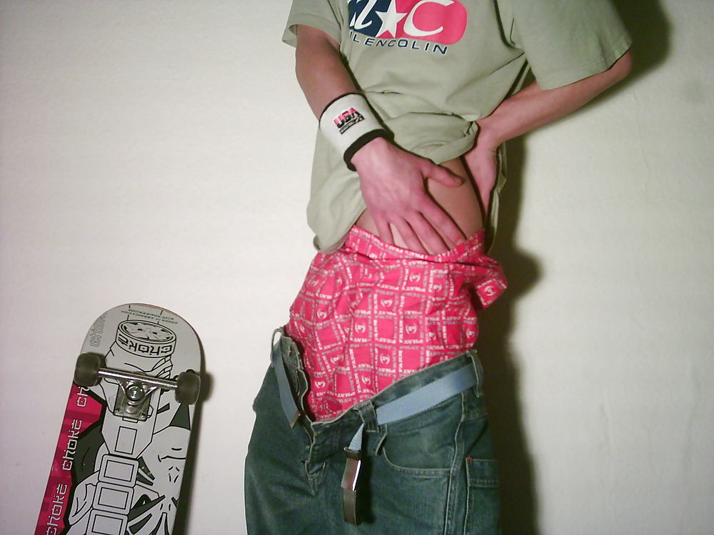 Ich in Geiler Boxershort Skater boy #4577977