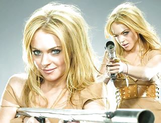 Lindsay Lohan ... Spielen Mit Gewehren #13788110