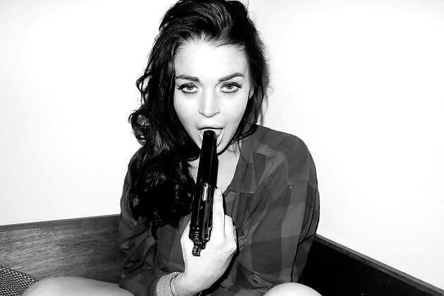 Lindsay Lohan ... Playing With Guns #13788132